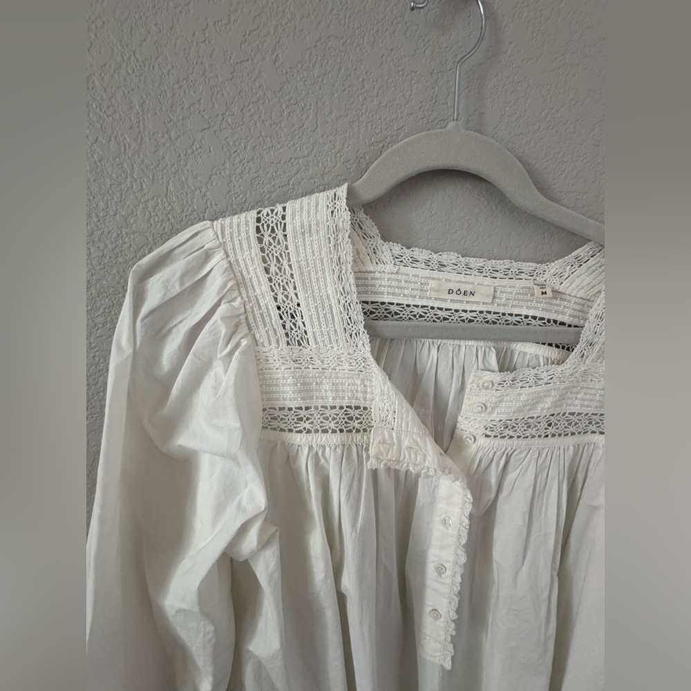 Doen Brienne Top, Salt, worn once. Size Medium